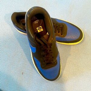 Nike Court Vision Low Black Game Royal size 11.5